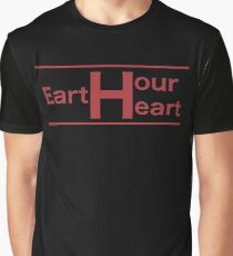 Earth Hour Heart Graphic T-Shirt