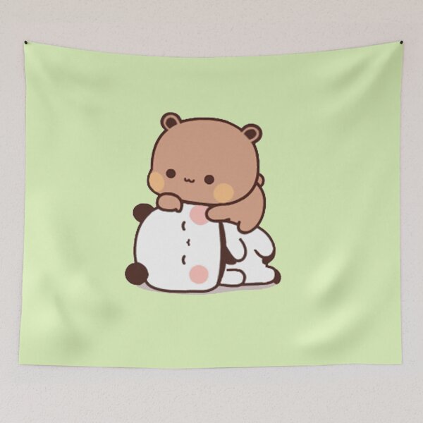 Item preview, Cute Dudu Is Laying On The Sleeping Bubu designed and sold by gingersweet.