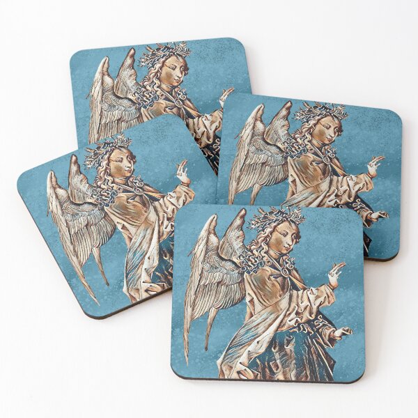 Item preview, Angel of the Annunciation on Blue designed and sold by DelynCreates.