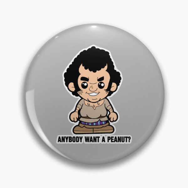 Item preview, Chibi Funny lil Fezzik AnyBody Want A Peanut designed and sold by ChrisGotschak.