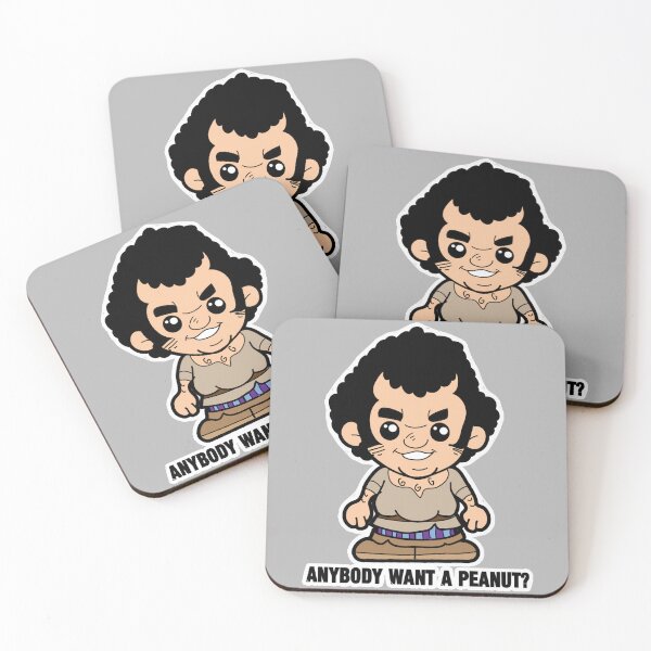 Item preview, Chibi Funny lil Fezzik AnyBody Want A Peanut designed and sold by ChrisGotschak.
