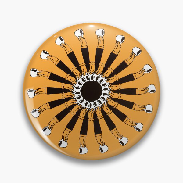 Item preview, Hand Cup Coffee Shigeo Fukuda designed and sold by MoodysGrey.