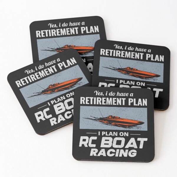 Item preview, Rc Boat Racing Retirement Electric Powerboat Race designed and sold by CuteDesigns1.