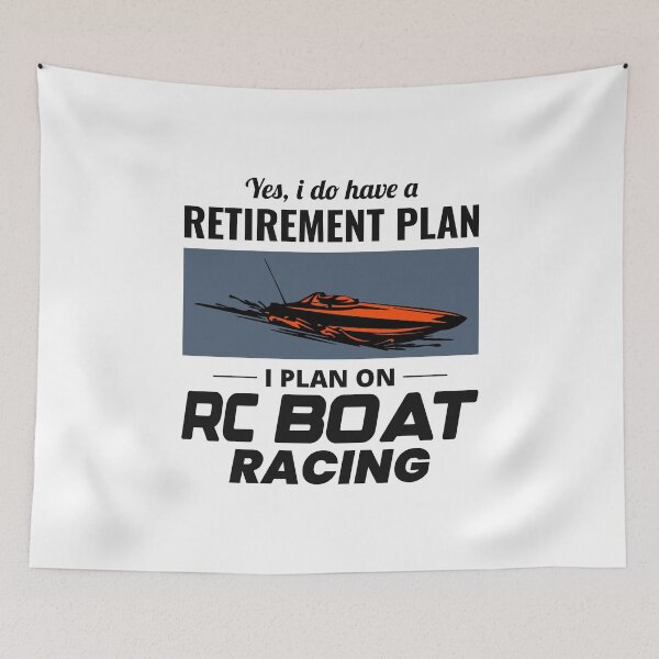 Item preview, Rc Boat Racing Retirement Electric Powerboat Race designed and sold by CuteDesigns1.