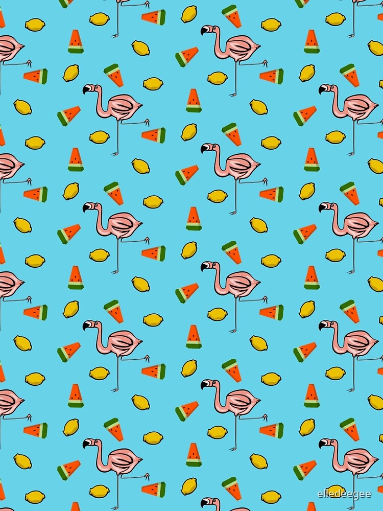 Flamingo Tropical by elledeegee