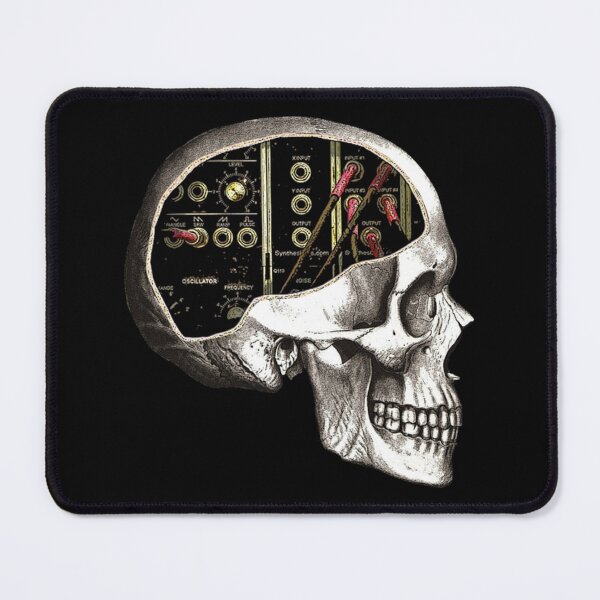 Item preview, Analog Modular Synthesizer Skull For Synth Nerd Classic T-Shirt designed and sold by brittaapriliy.