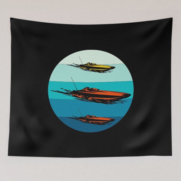 Item preview, Rc Boat Racing Electric Powerboat Speedboat Race designed and sold by CuteDesigns1.