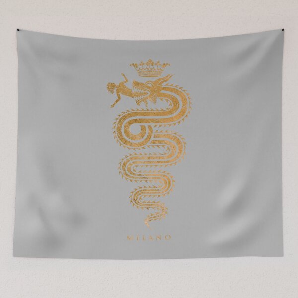 Item preview, Birthday Gifts The Biscione of Milan Vintage Gold designed and sold by ChrisGotschak.