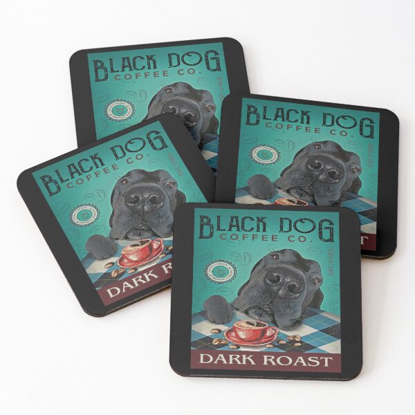 Item preview, Black Dog Coffee Dark Roast designed and sold by JakeGoodwin.