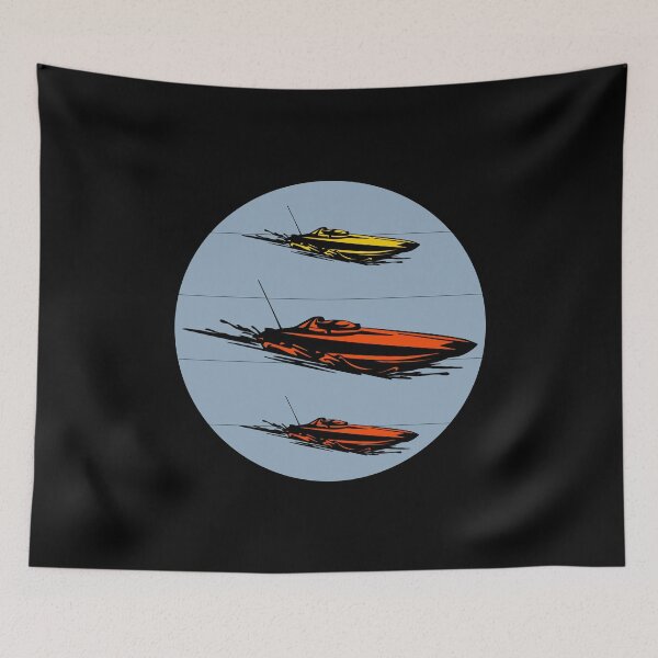 Item preview, Rc Boat Racing Electric Powerboat Speedboat Race designed and sold by CuteDesigns1.