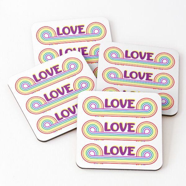 Item preview, Rainbow love designed and sold by i-cottagedesign.