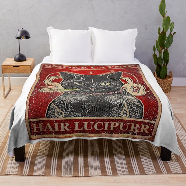 Item preview, Black Smoke Catnip Hair Lucipurr designed and sold by JakeGoodwin.