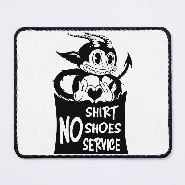 Item preview, no shirt no shoes no service funny designed and sold by JosiahqWoods.