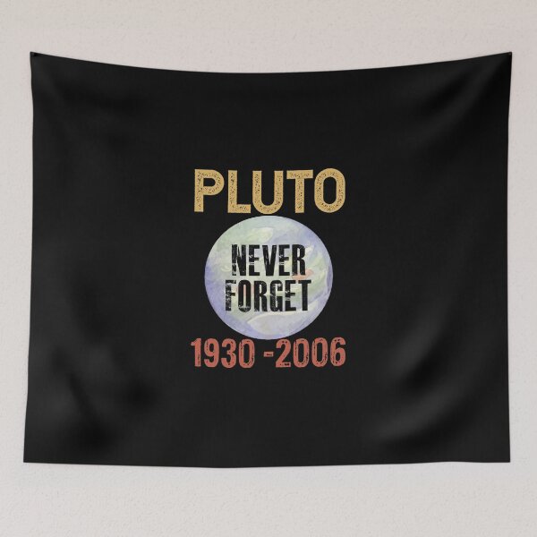 Item preview, Pluto Never Forget 1930-2006 Essential T-Shirt designed and sold by donniejeanjr6.