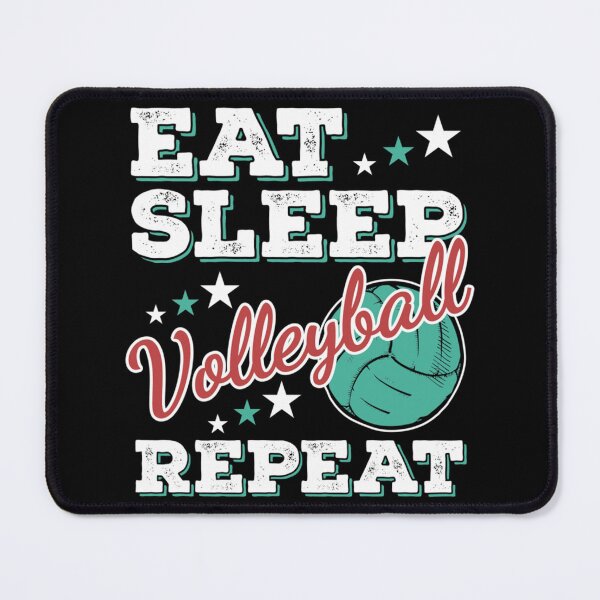 Item preview, Eat Sleep Volleyball Repeat T-Shirt Cool Funny Nerdy Comic Graphic Volleyball Volleyballer  designed and sold by laureljusjv.