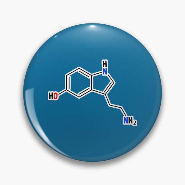 Item preview, Serotonin Molecular Structure designed and sold by Artsy-Chemist.