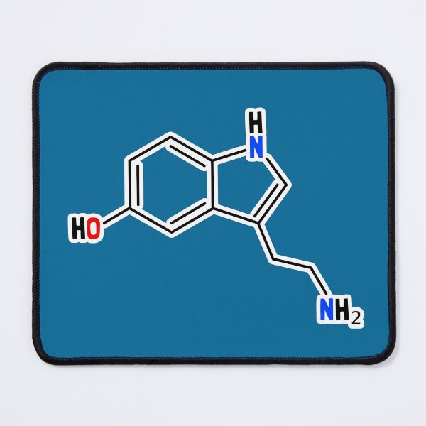 Item preview, Serotonin Molecular Structure designed and sold by Artsy-Chemist.