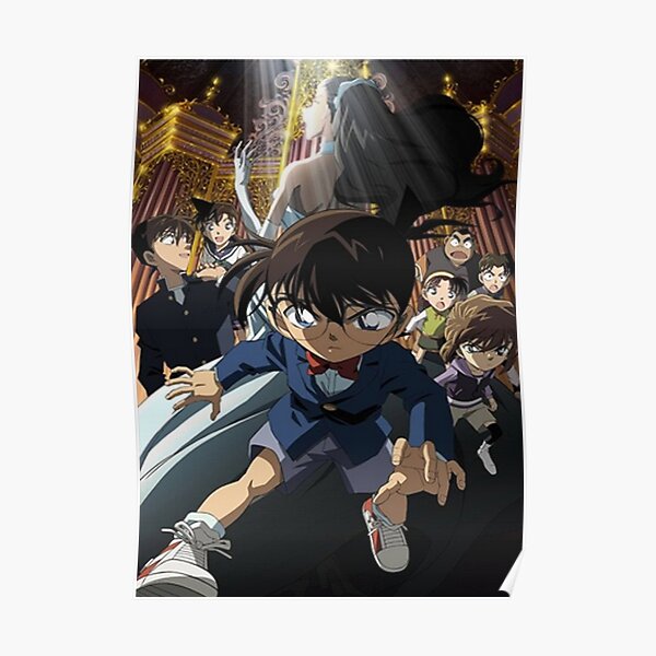 Anime Detective Conan Case Closed Home Decor Wall Scroll Poster 50X70CM DD876 