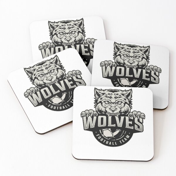 Item preview, Wolves Football Team Logo design  designed and sold by JosiahqWoods.