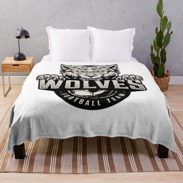 Item preview, Wolves Football Team Logo design  designed and sold by JosiahqWoods.