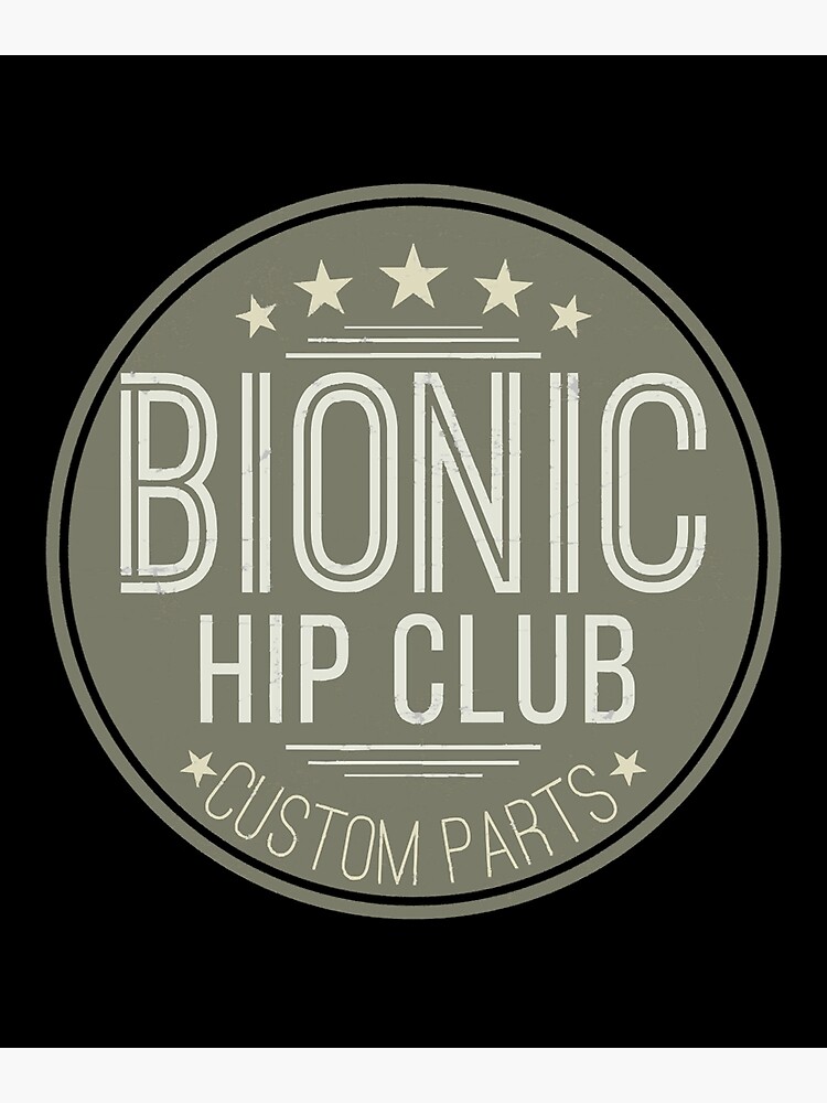 "Bionic Hip Replacement Surgery Hip Prosthesis" Poster for Sale by