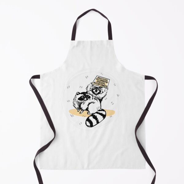 Item preview, raccoons recommend radical acceptance designed and sold by JosiahqWoods.