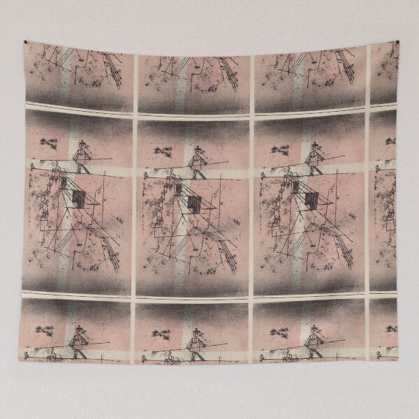 Item preview, The Tight Rope Walker (Seiltänzer)  Abstract pattern ,expressionism · cubism · and surrealism Paul Klee designed and sold by TeeARTHY.