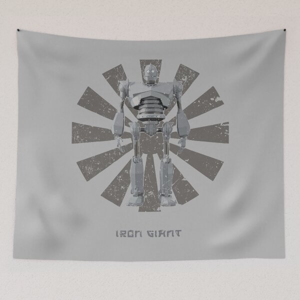 Item preview, Day Gift Iron Giant Retro Japanese designed and sold by ChrisGotschak.