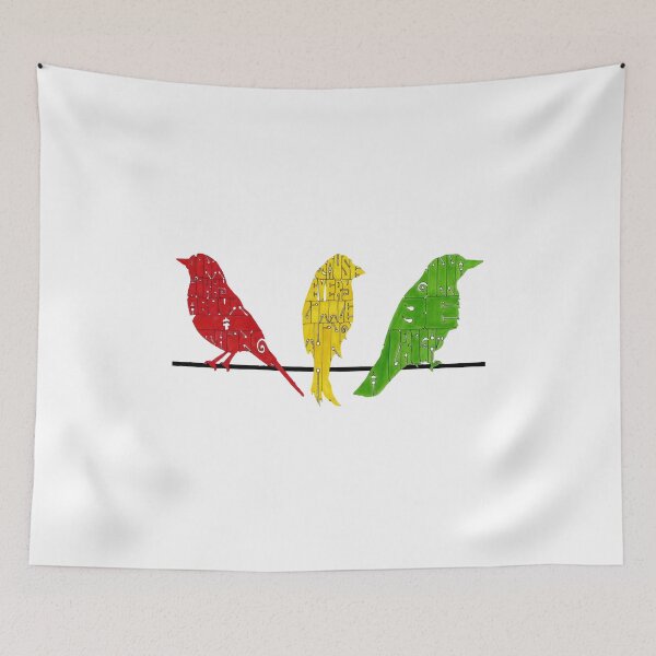 Item preview, bob marley three little birds designed and sold by coliverfernan.