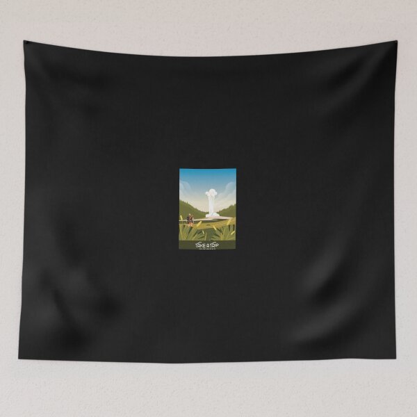Item preview, Yellowstone geyser travel poste designed and sold by creesexeopydb.
