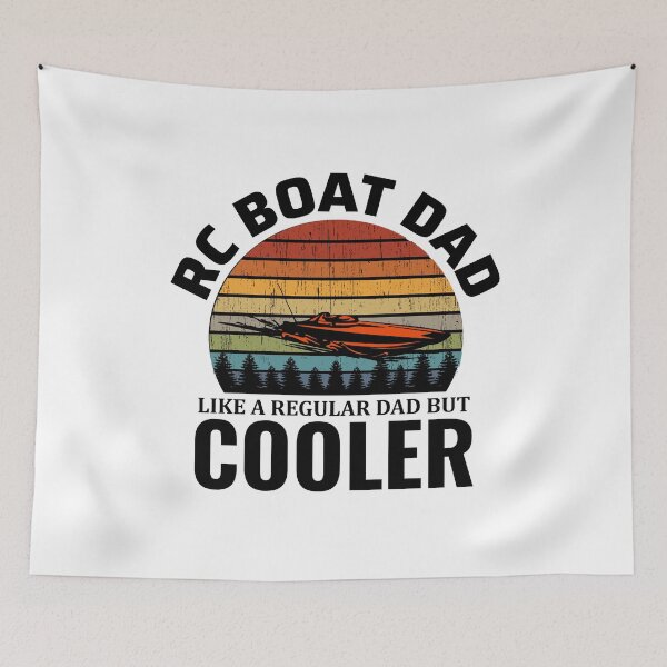 Item preview, Rc Boat Dad Powerboat Speedboat Racing Fathers day designed and sold by CuteDesigns1.