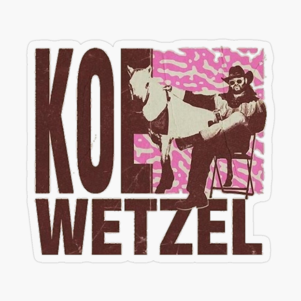 Koe Wetzel Road To Hell Paso Tour 2023 Poster Custom Prints, 42% OFF