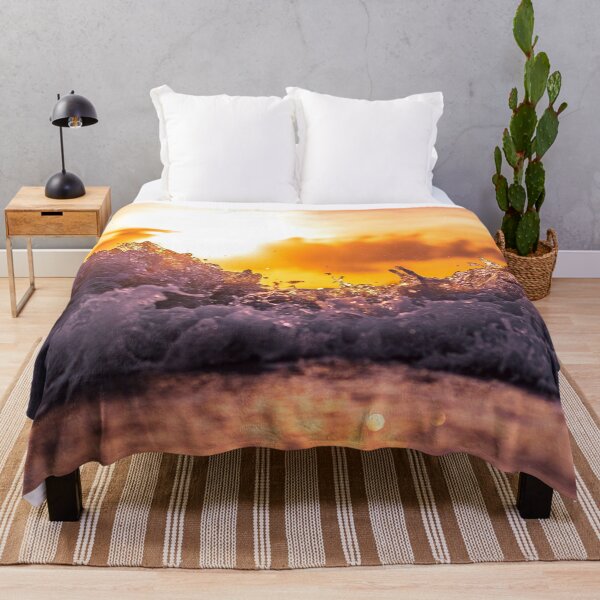 Item preview, WATERSCAPES #14 - Closeup of Frothy Surf at Sunset designed and sold by DEL-Productions.