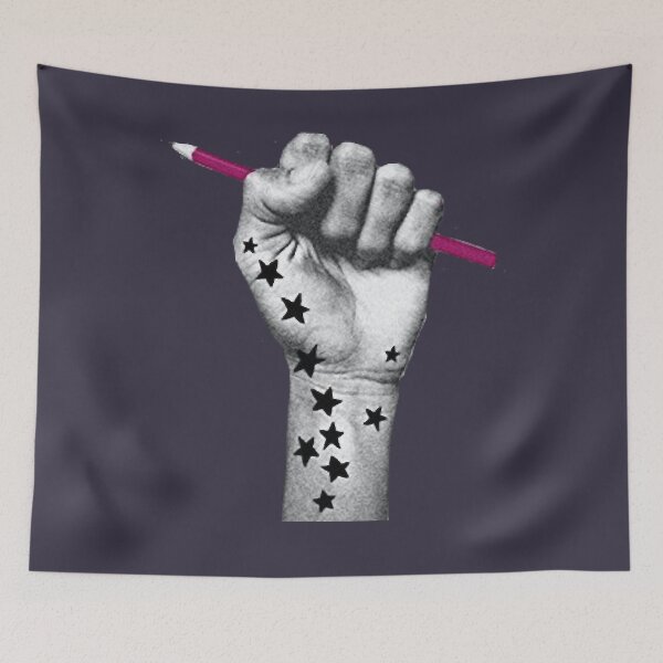 Item preview, Music Vintage Moxie Riot Grrrl Fist Funny Graphic Gifts designed and sold by Bernardilil51.