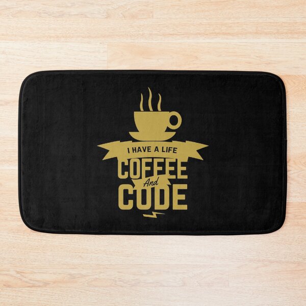Item preview, I Have A Life Code And Coffee designed and sold by JuxNdx.