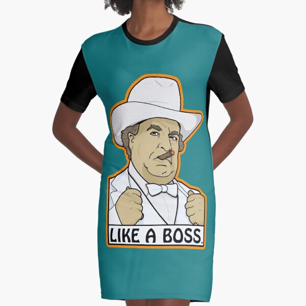 The Dukes Of Hazard Hoggs Like A Boss Graphic T-Shirt Dress