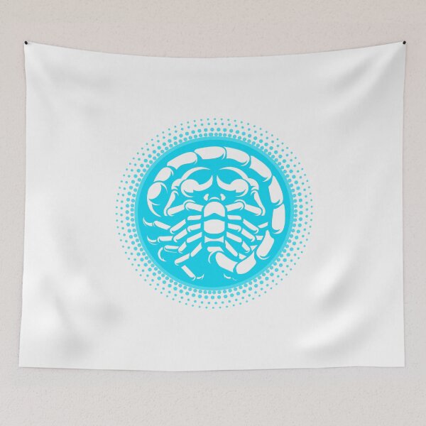 Item preview, Scorpio Light Blue Scorpion design designed and sold by mbuz90.