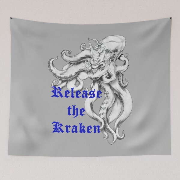 Item preview, Funny Gift For Release the Kraken designed and sold by ChrisGotschak.