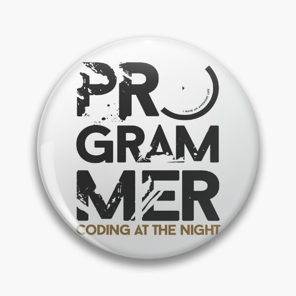 Item preview, Programmer - Coding At The Night designed and sold by JuxNdx.