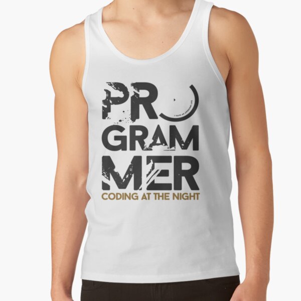 Item preview, Programmer - Coding At The Night designed and sold by JuxNdx.