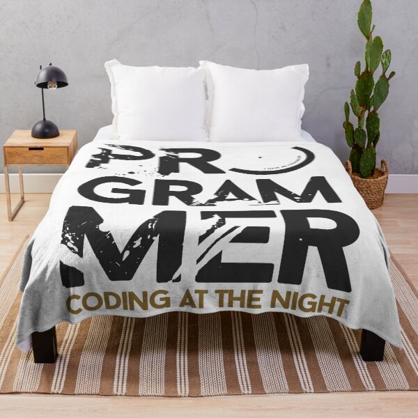 Item preview, Programmer - Coding At The Night designed and sold by JuxNdx.