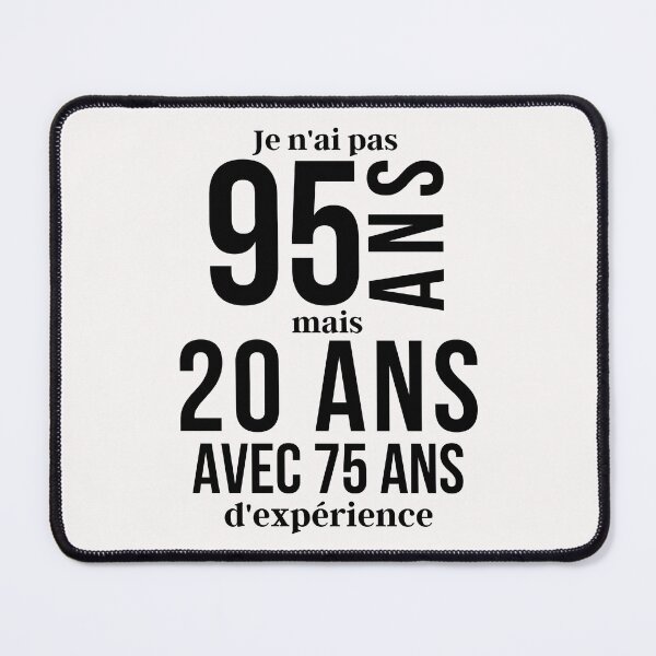 Item preview, I'm not 95 years old, birthday gift, humorous birthday gift designed and sold by lapolonaise.