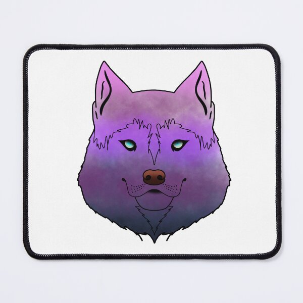 Item preview, Simple purple wolf designed and sold by MoonlitMadnessDesigns.