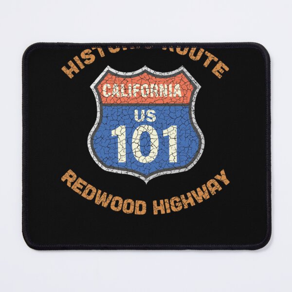 Item preview, Historic Route 101 Redwood Highway Gate the the wood Forests Classic T-Sh E designed and sold by looseyxobulocko.