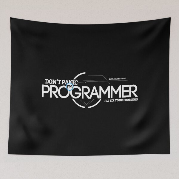Item preview, Programmer - Don't Panic I Am A Programmer designed and sold by JuxNdx.