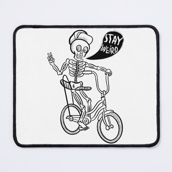Item preview, Stay Weird meme skull designed and sold by CRasmussen.