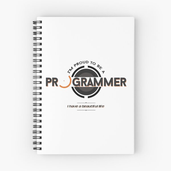 Item preview, I Am Proud To Be A Programmer I Have A Beautiful Life designed and sold by JuxNdx.