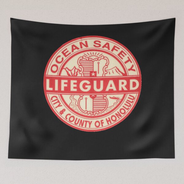 Item preview, Hawaii lifeguard logo designed and sold by JosephBeninca.
