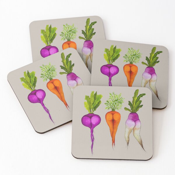 Item preview, Watercolor Sexy vegetables designed and sold by Designs1279.