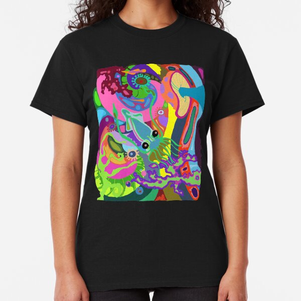 Trippy Squid Classic T-Shirt